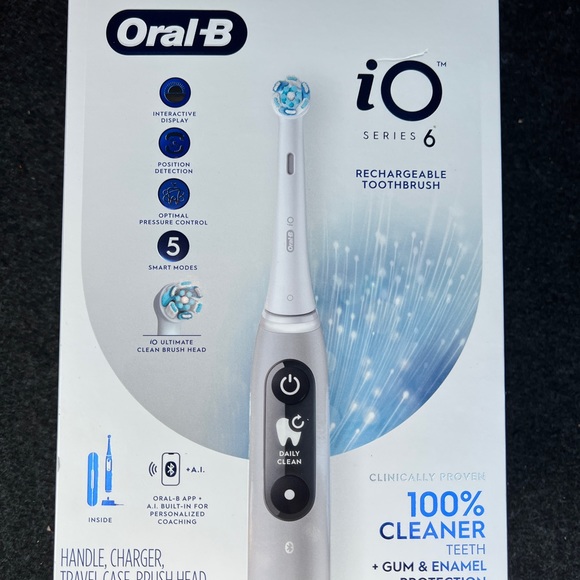 Oral b io series 6 toothbrush brand new sealed - Picture 6 of 6